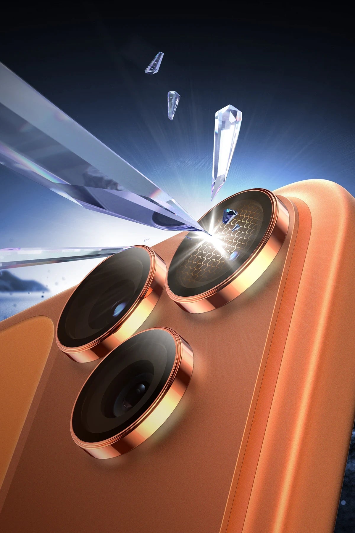 Keephone Apple iPhone 17 Sapphire PVD Kamera Lens