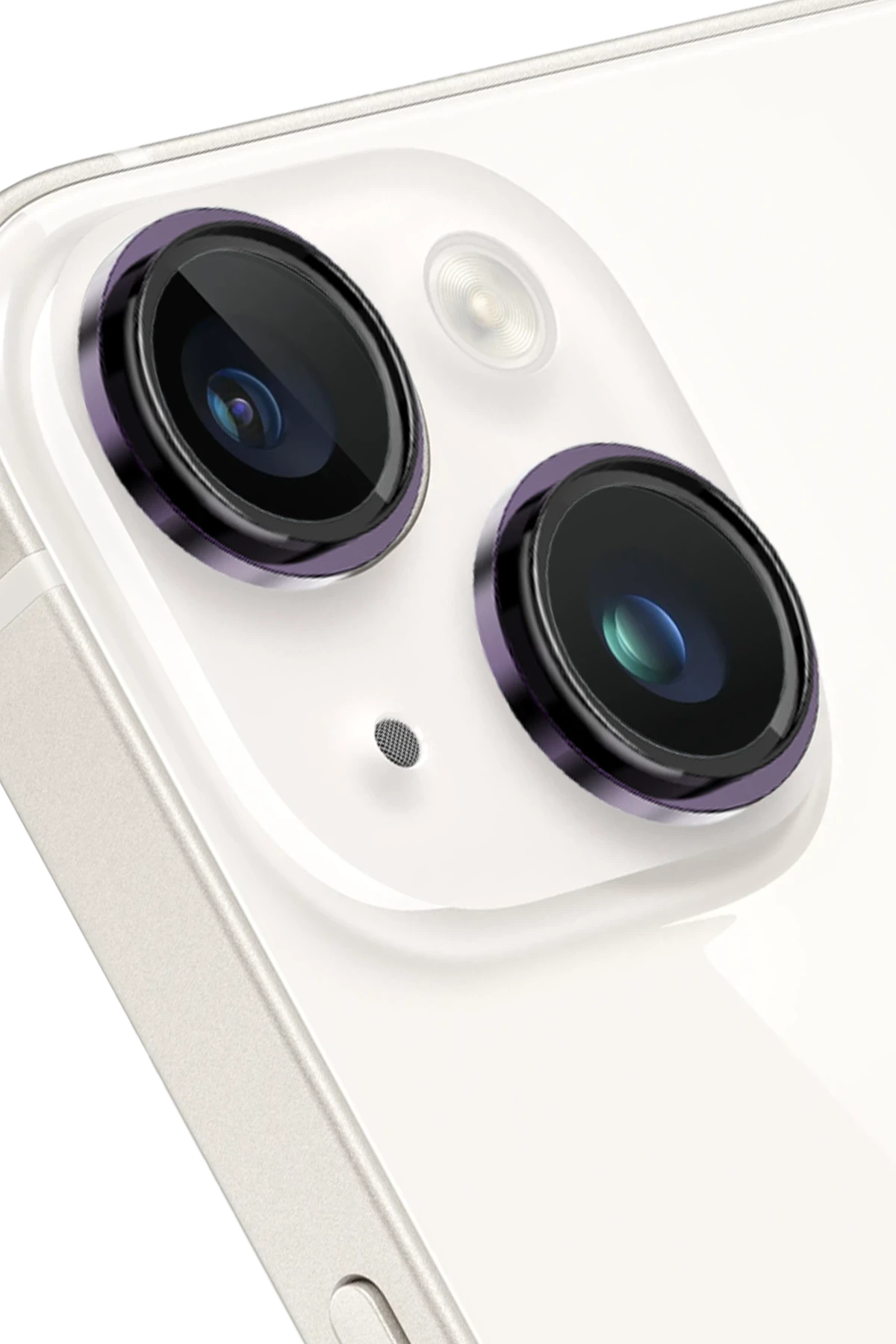Keephone iPhone 14 Capital Alüminyum AR Kamera Lens Koruyucu