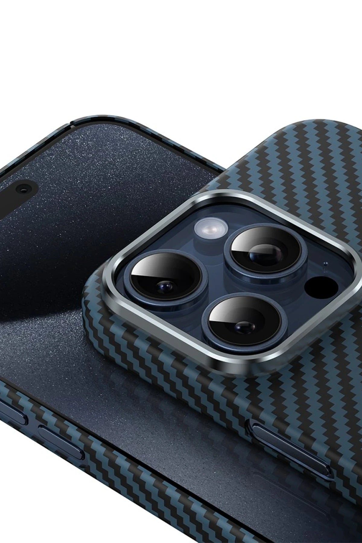 Keephone iPhone 14 Pro Max Kevlar Magsafe Telefon Kılıfı