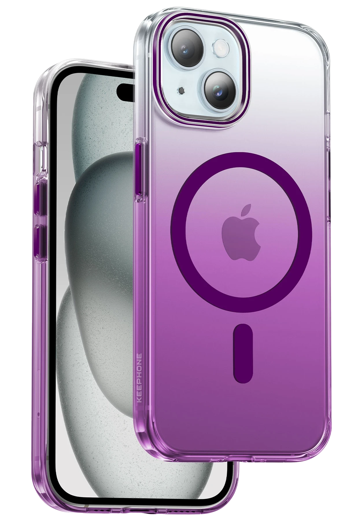 Keephone iPhone 15 Aurora Pro Magsafe Telefon Kılıfı