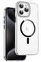 Keephone iPhone 15 Pro Max Aurora Şeffaf Magsafe Telefon Kılıfı