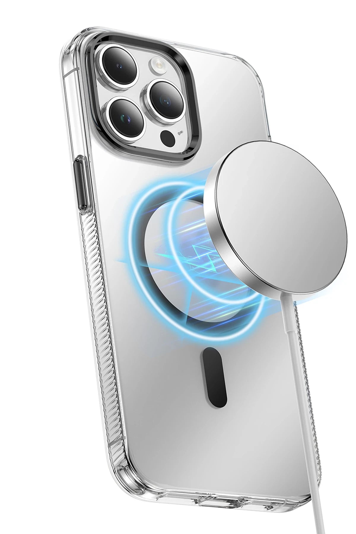 Keephone iPhone 15 Pro Max Dazzle Pro Matte Magsafe Telefon Kılıfı