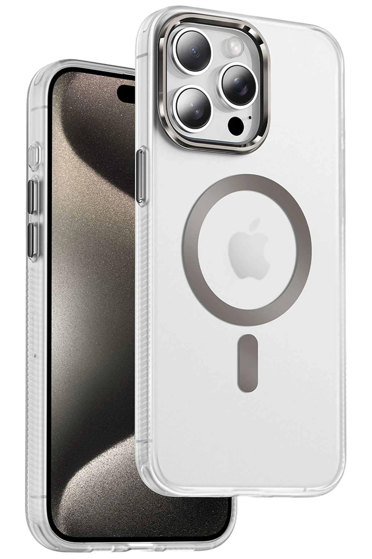 Keephone iPhone 15 Pro Max Dazzle Pro Matte Magsafe Telefon Kılıfı