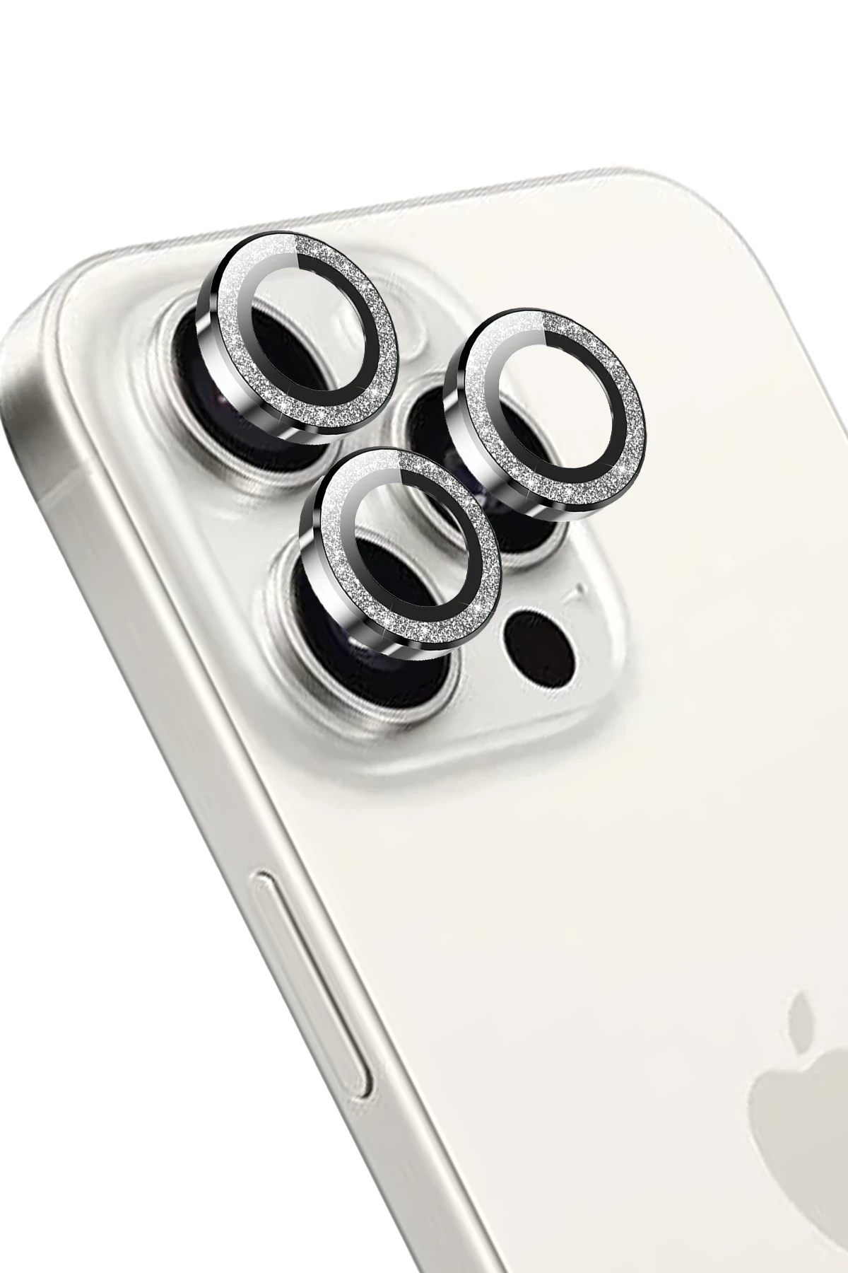 Keephone iPhone 15 Pro Max Maria Simli Kamera Lens Koruyucu