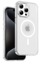 Keephone iPhone 15 Pro Max Non Yellow Şeffaf Magsafe Telefon Kılıfı