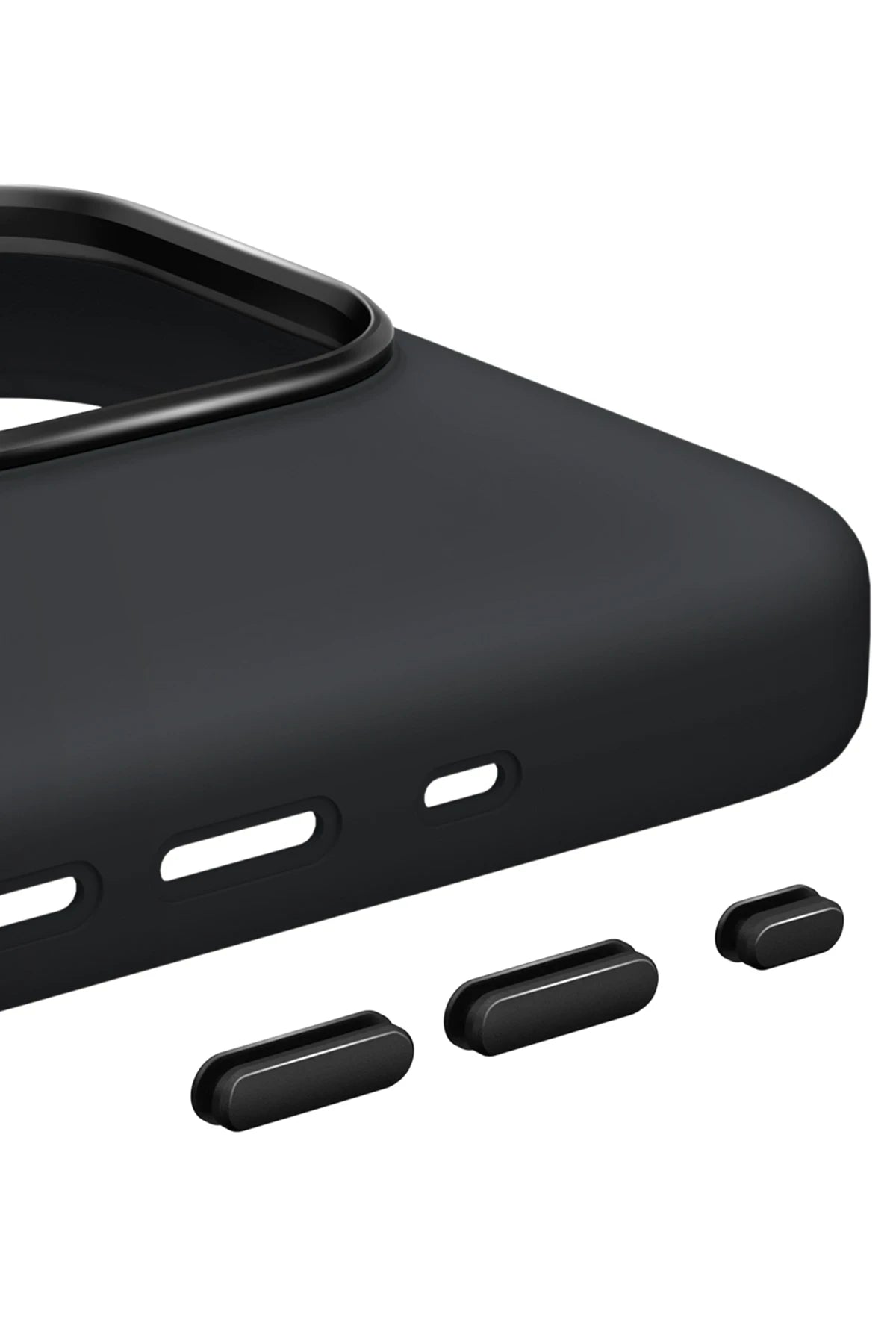 Keephone iPhone 15 Rosana Silikon Telefon Kılıfı