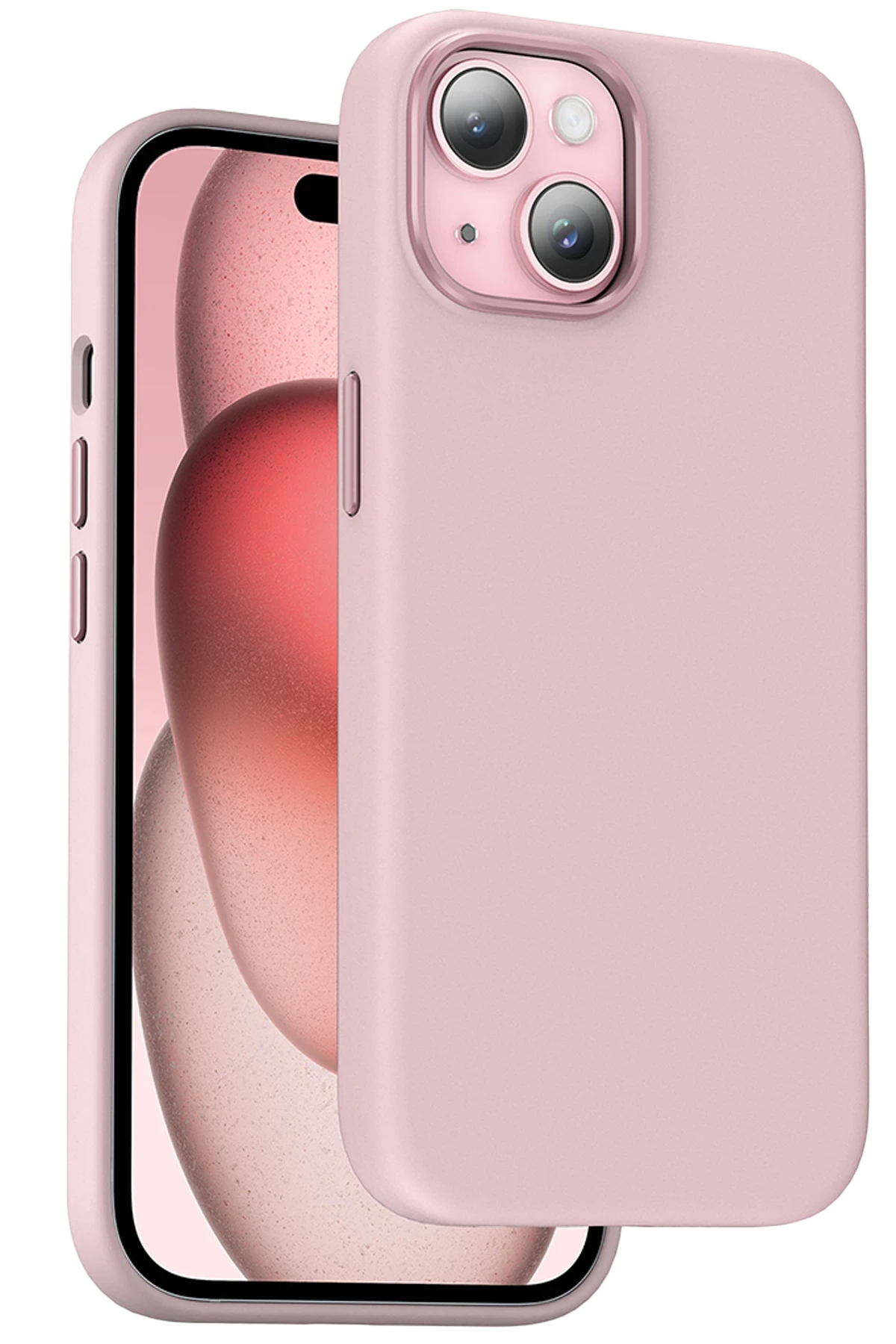 Keephone iPhone 15 Rosana Silikon Telefon Kılıfı