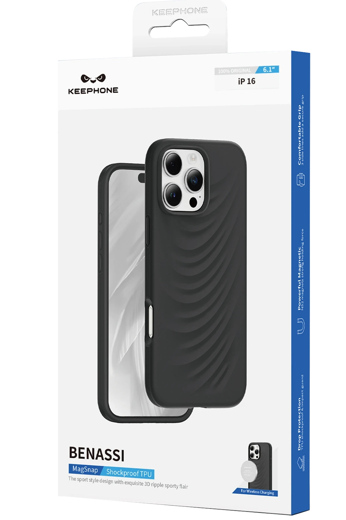 Keephone iPhone 16 Benassi Magsafe Telefon Kılıfı