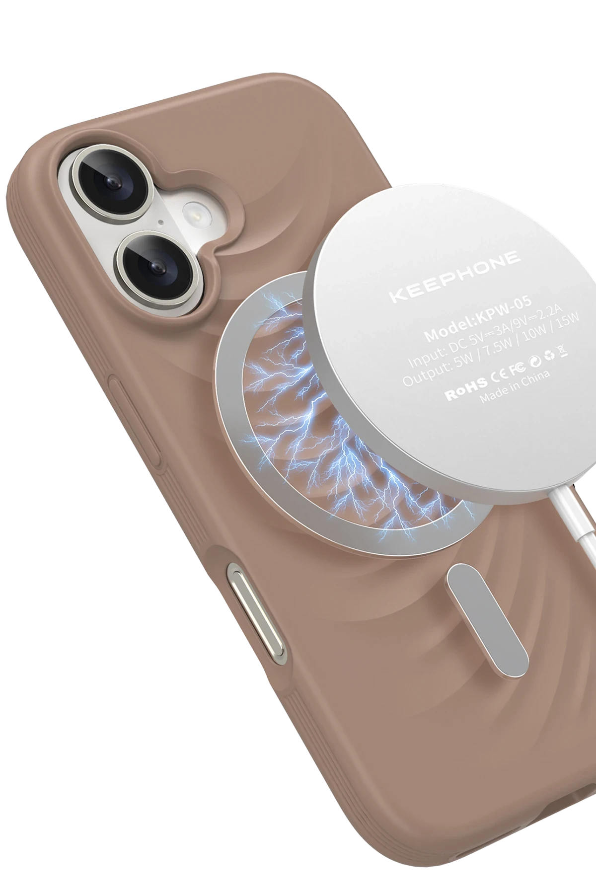 Keephone iPhone 16 Benassi Magsafe Telefon Kılıfı