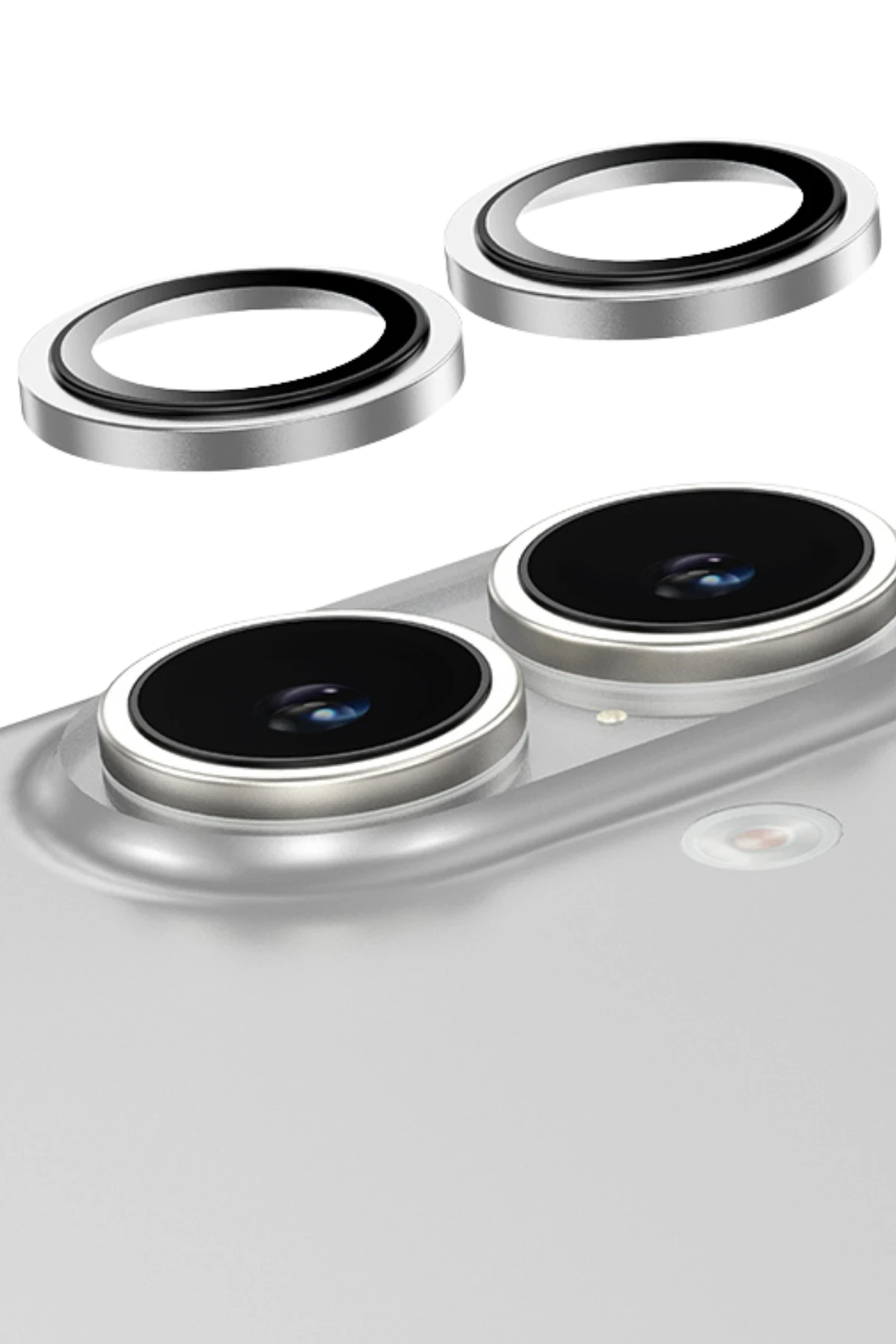 Keephone iPhone 16 Capital Alüminyum AR Kamera Lens Koruyucu