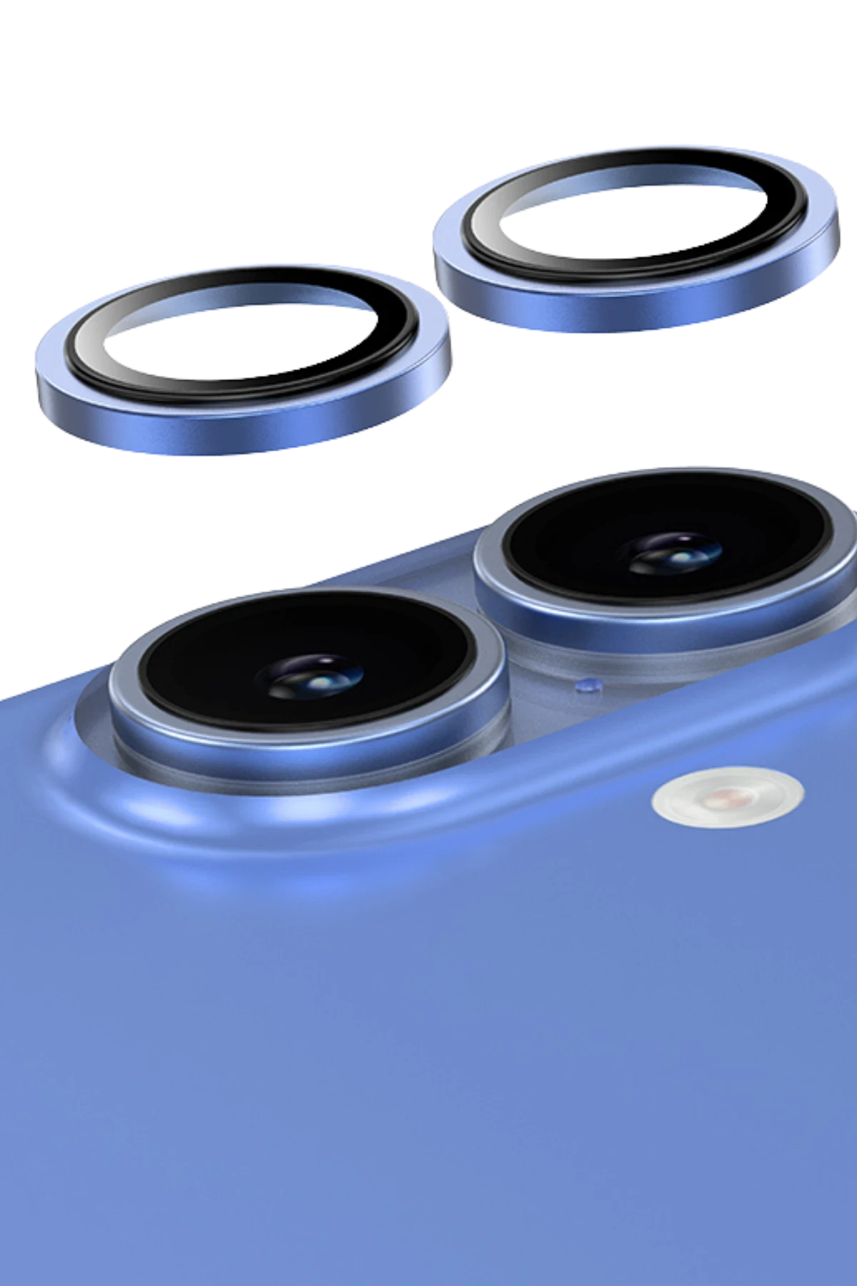 Keephone iPhone 16 Capital Alüminyum AR Kamera Lens Koruyucu