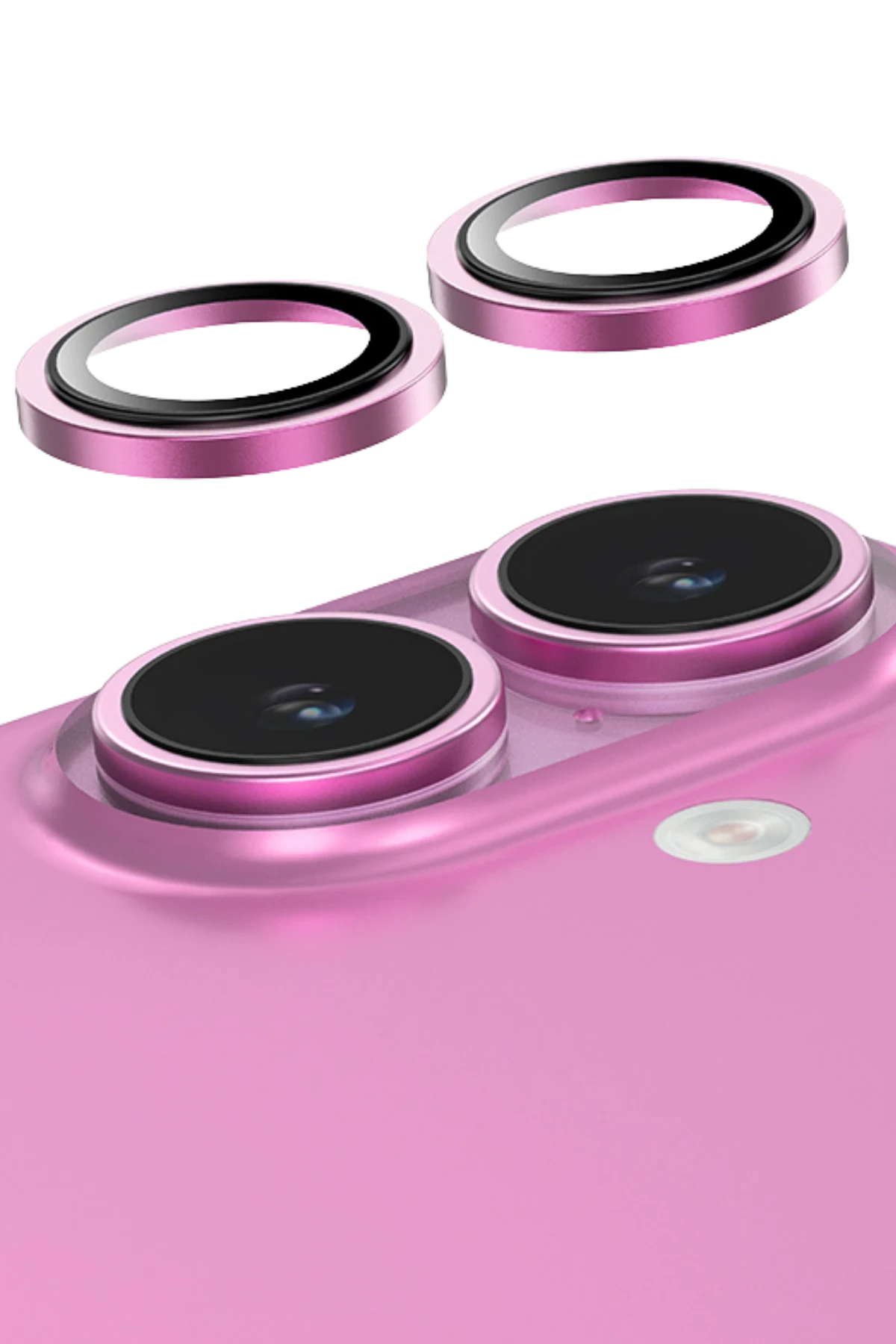 Keephone iPhone 16 Capital Alüminyum AR Kamera Lens Koruyucu