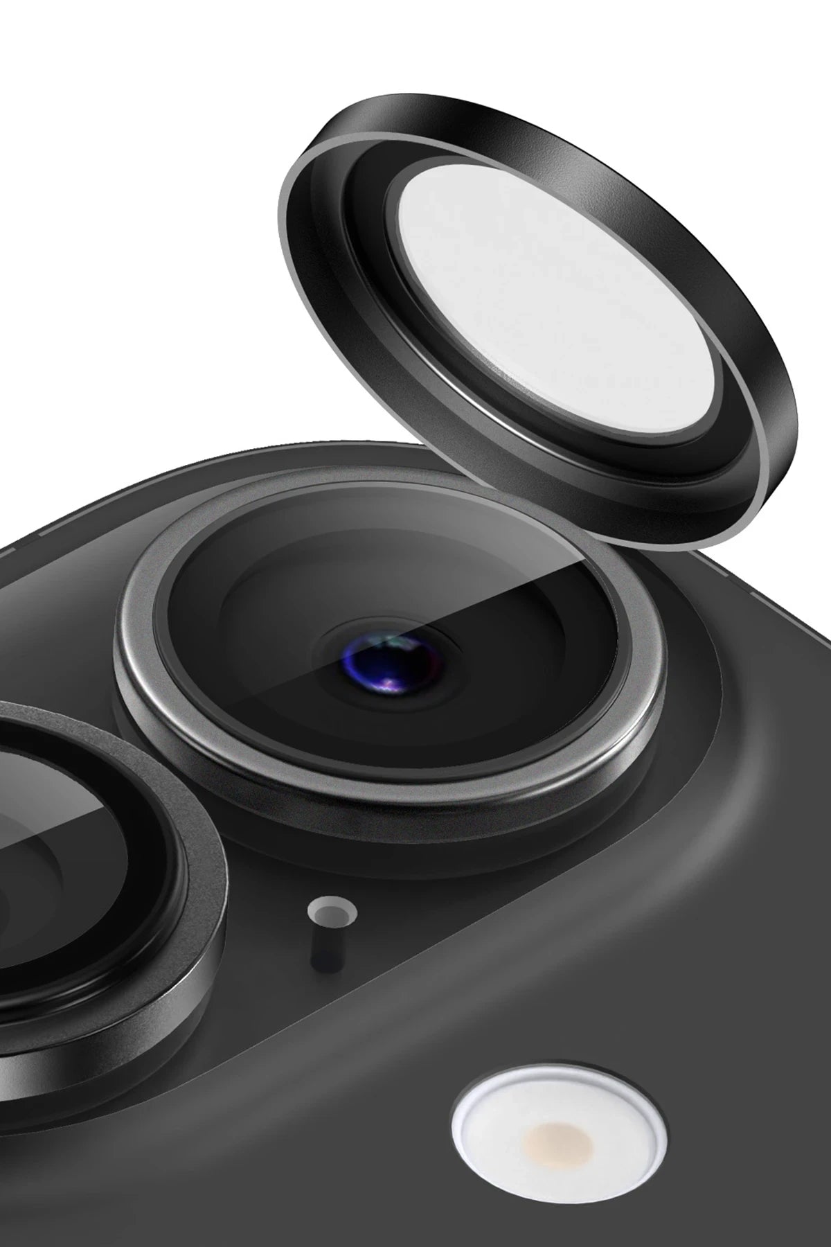 Keephone iPhone 16 Capital Alüminyum AR Kamera Lens Koruyucu