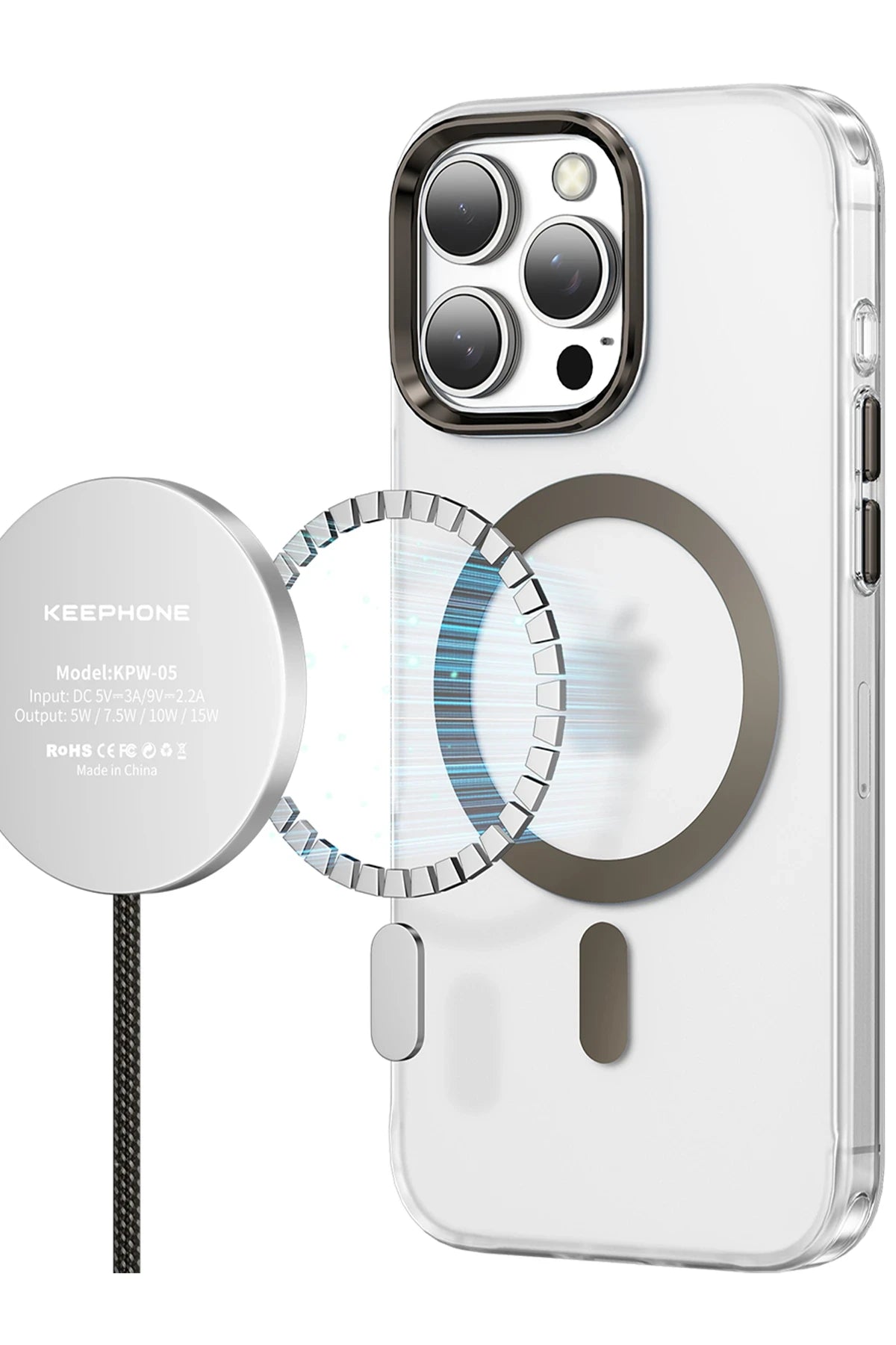 Keephone iPhone 16 Dazzle Pro Matte Magsafe Telefon Kılıfı
