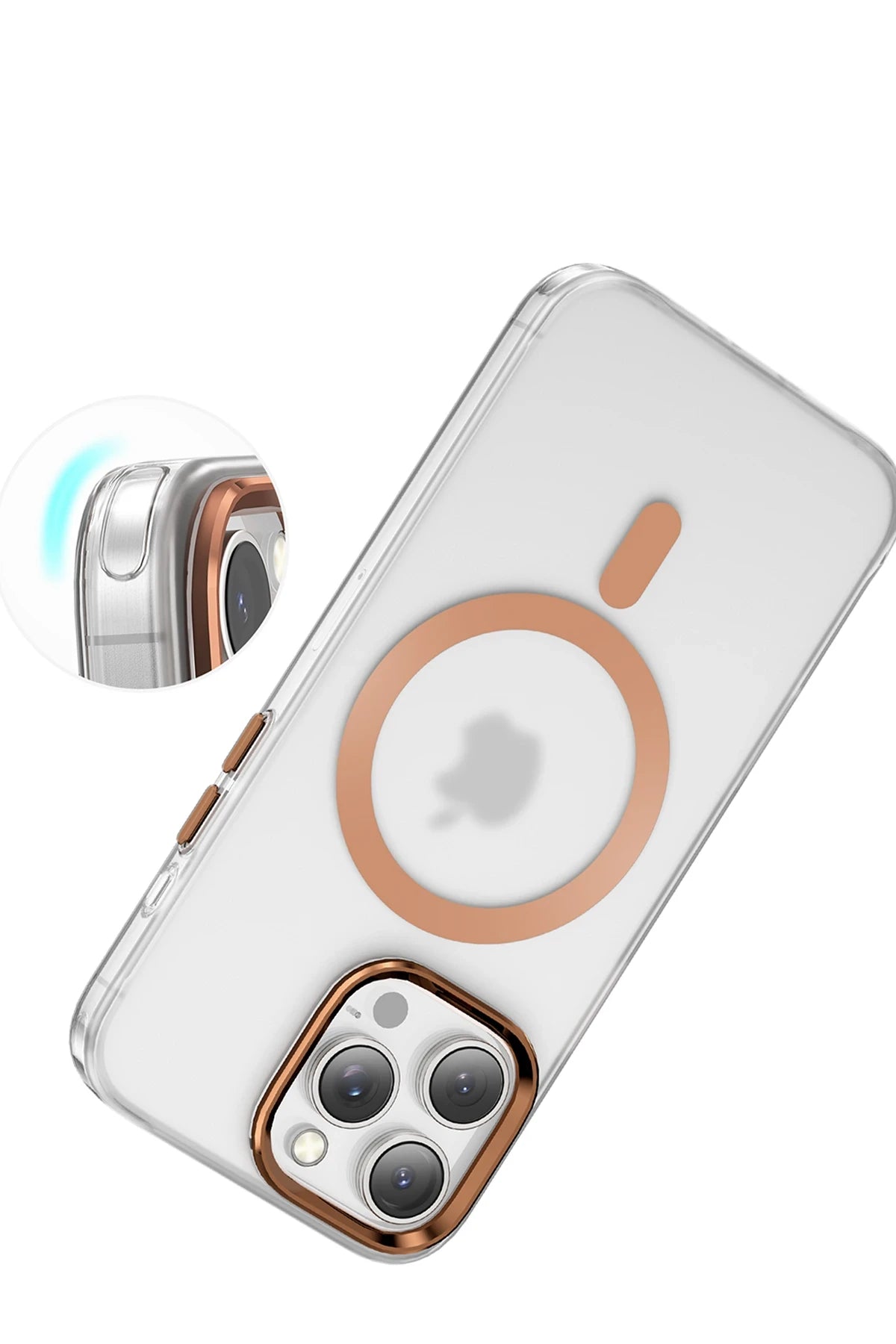Keephone iPhone 16 Dazzle Pro Matte Magsafe Telefon Kılıfı