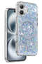 Keephone iPhone 16 Plus Interstellar Glitter Magsafe Telefon Kılıfı