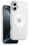 Keephone iPhone 16 Plus Non Yellow Şeffaf Magsafe Telefon Kılıfı