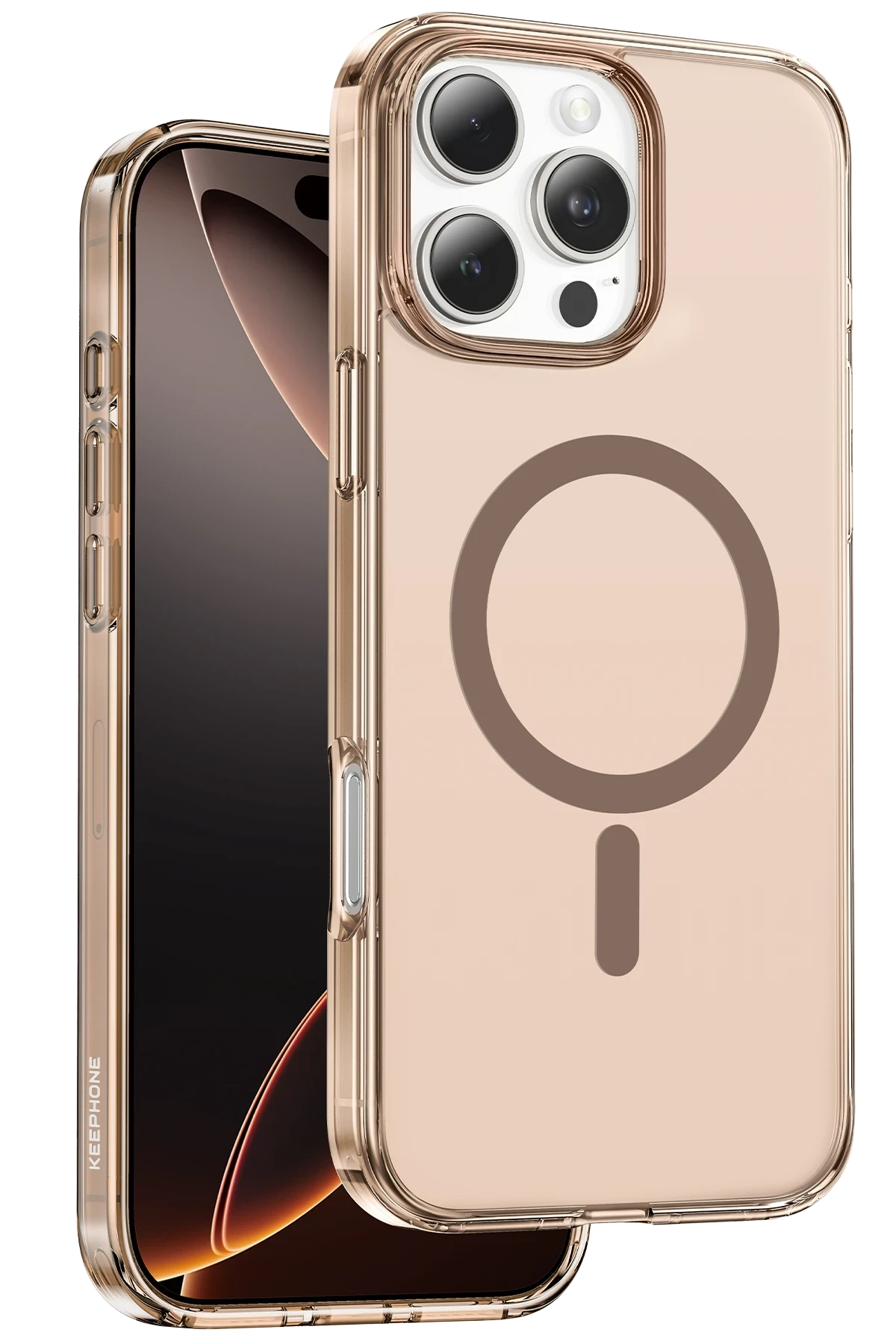Keephone iPhone 16 Pro Hybrid Pro Magsafe Telefon Kılıfı