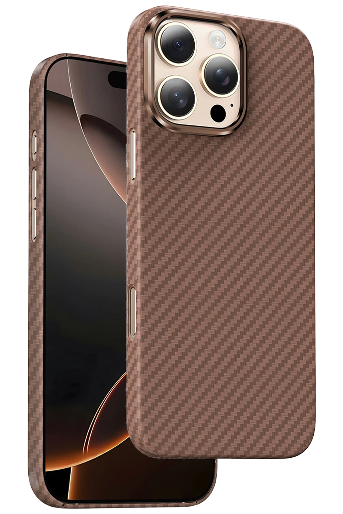 Keephone iPhone 16 Pro Kevlar Magsafe Telefon Kılıfı