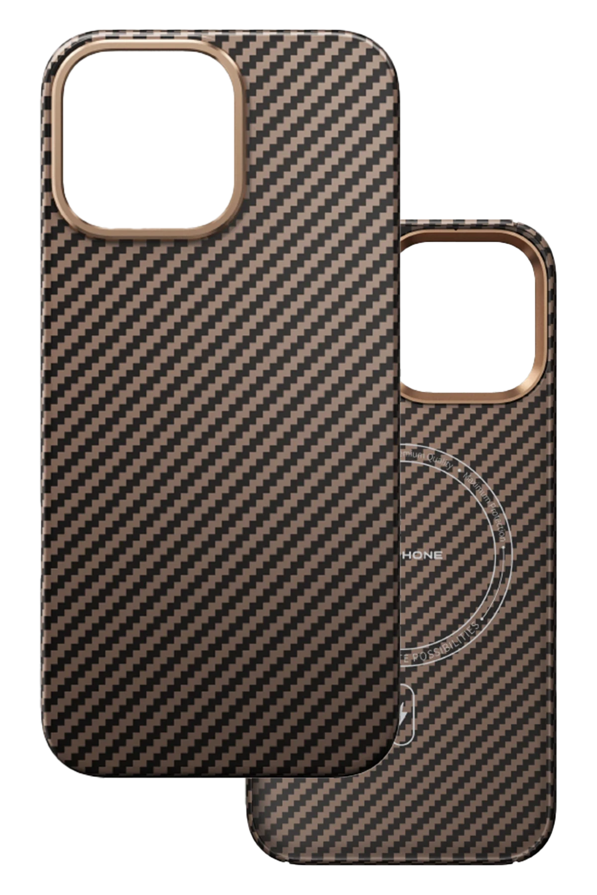 Keephone iPhone 16 Pro Kevlar Magsafe Telefon Kılıfı