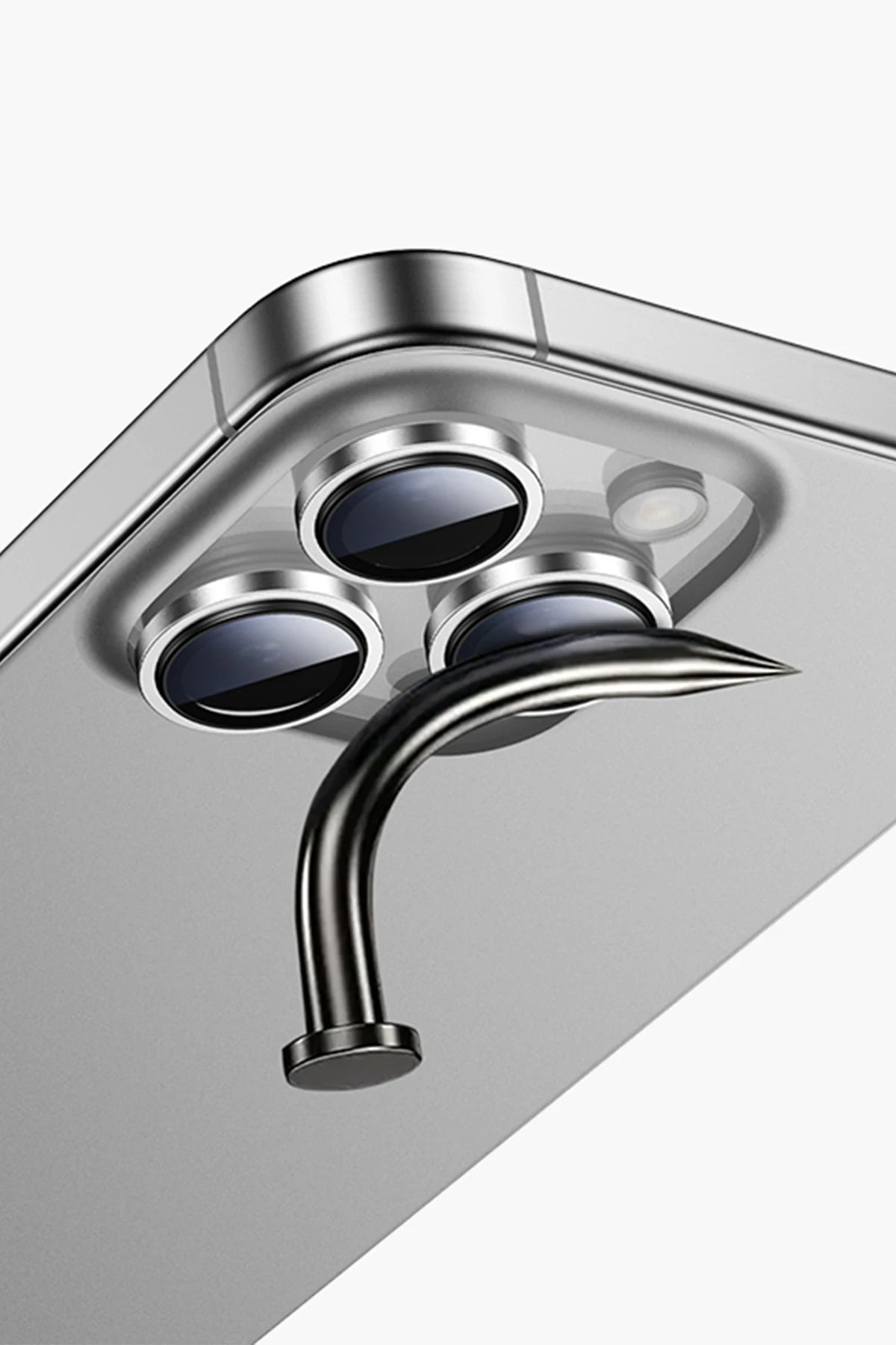 Keephone iPhone 16 Pro Max Capital Alüminyum AR Kamera Lens Koruyucu