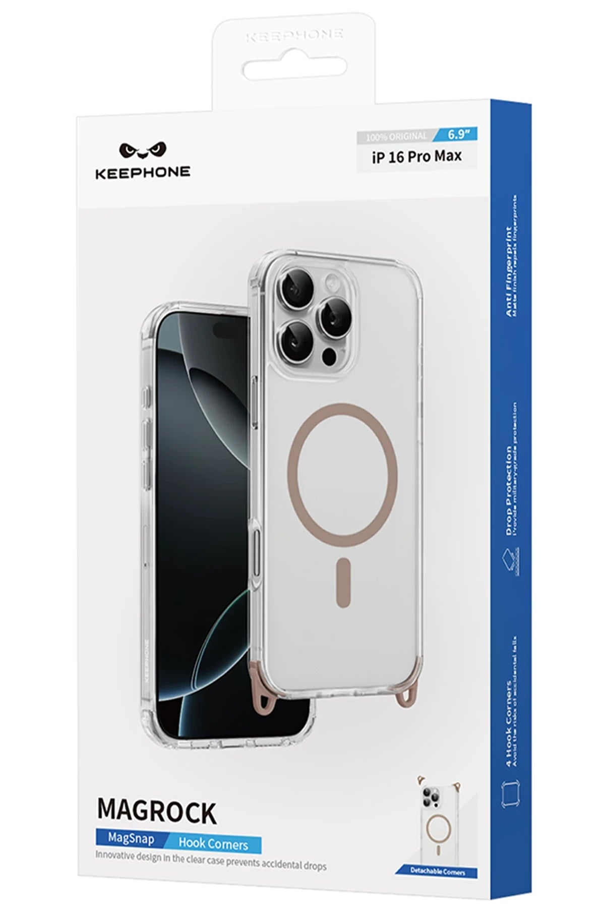 Keephone iPhone 16 Pro Max MagRock Magsafe Telefon Kılıfı