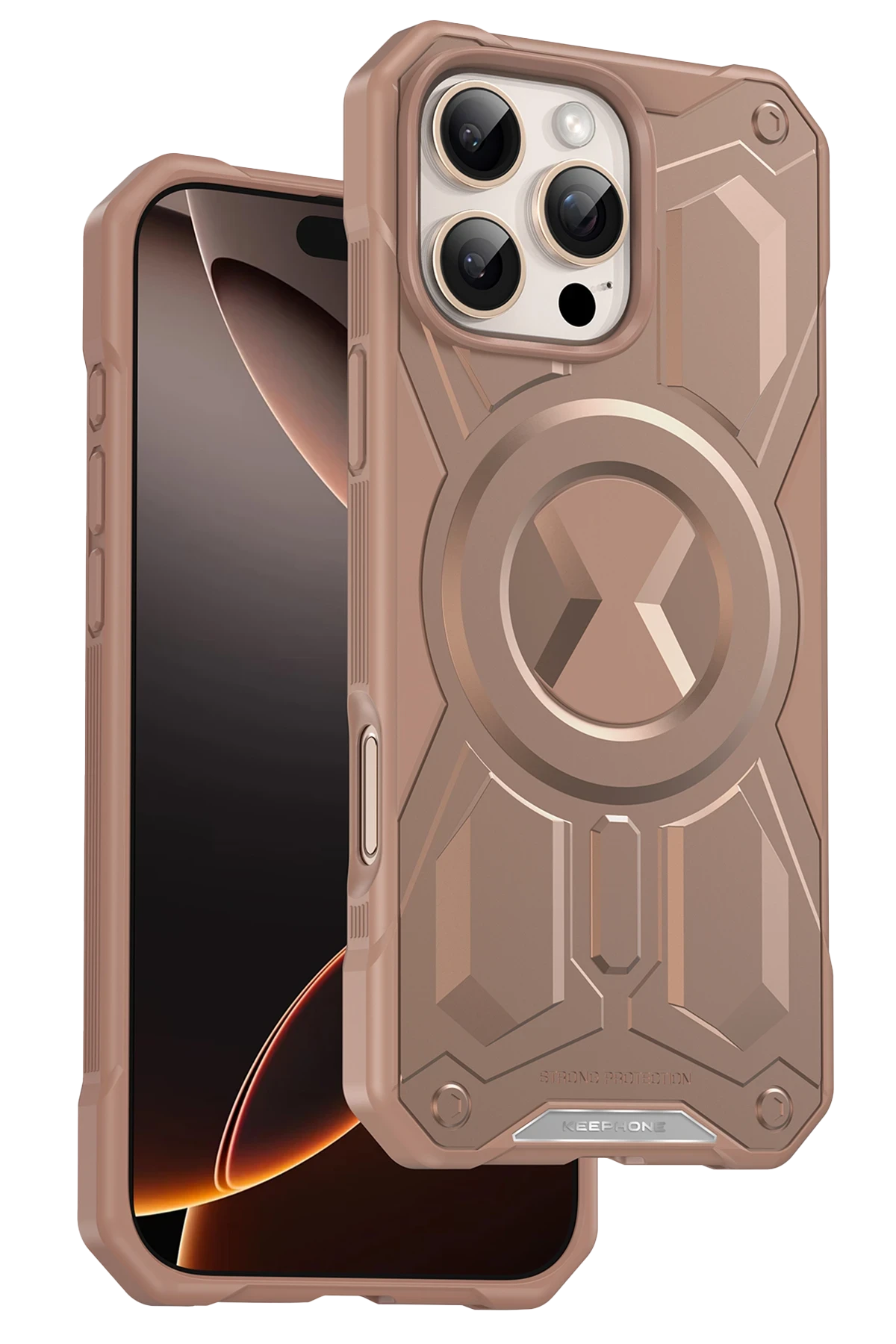 Keephone iPhone 16 Pro Max Monarch Magsafe Telefon Kılıfı