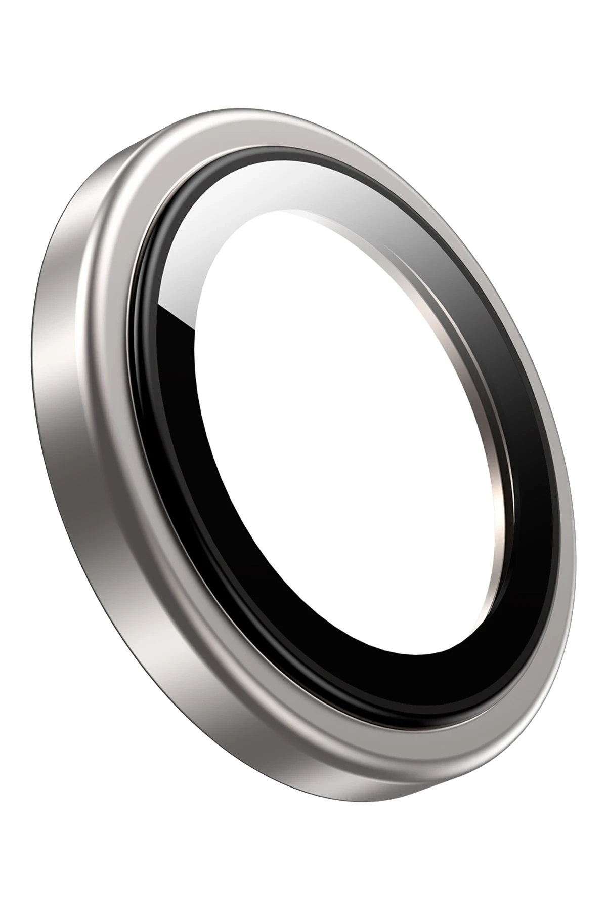 Keephone iPhone 16 Pro Max Silikon Metal Kamera Lens Koruyucu