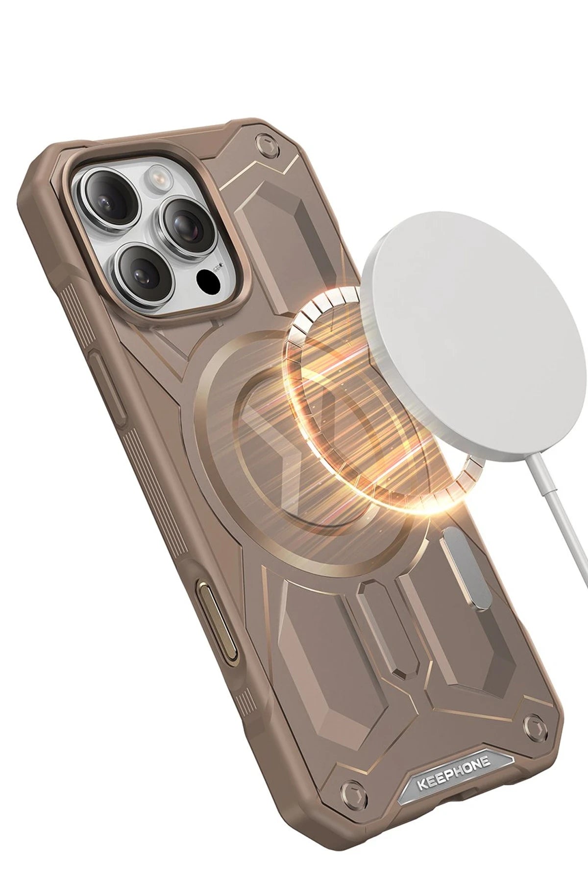 Keephone iPhone 16 Pro Monarch Magsafe Telefon Kılıfı