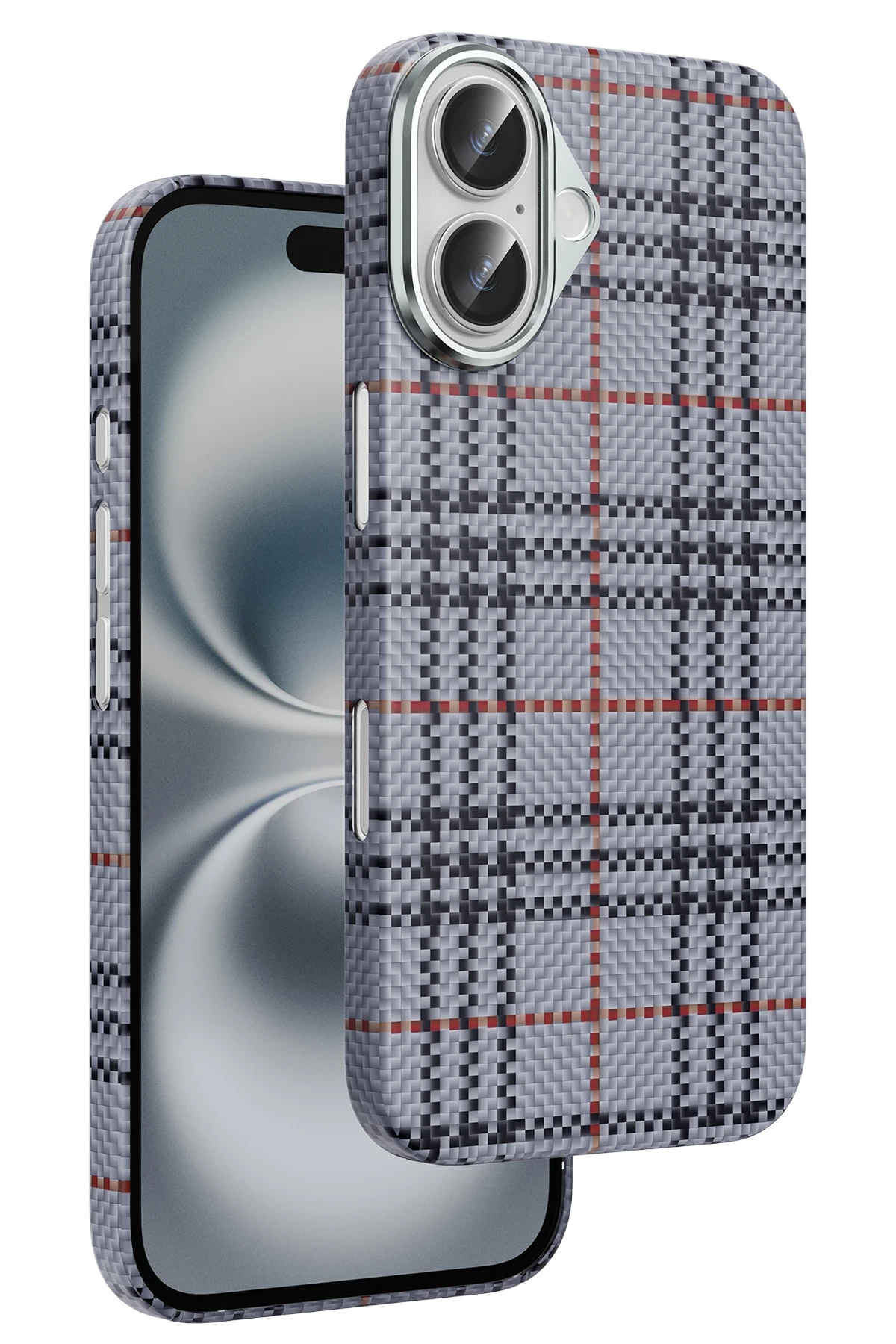 Keephone iPhone 16 Scots Kevlar Magsafe Telefon Kılıfı