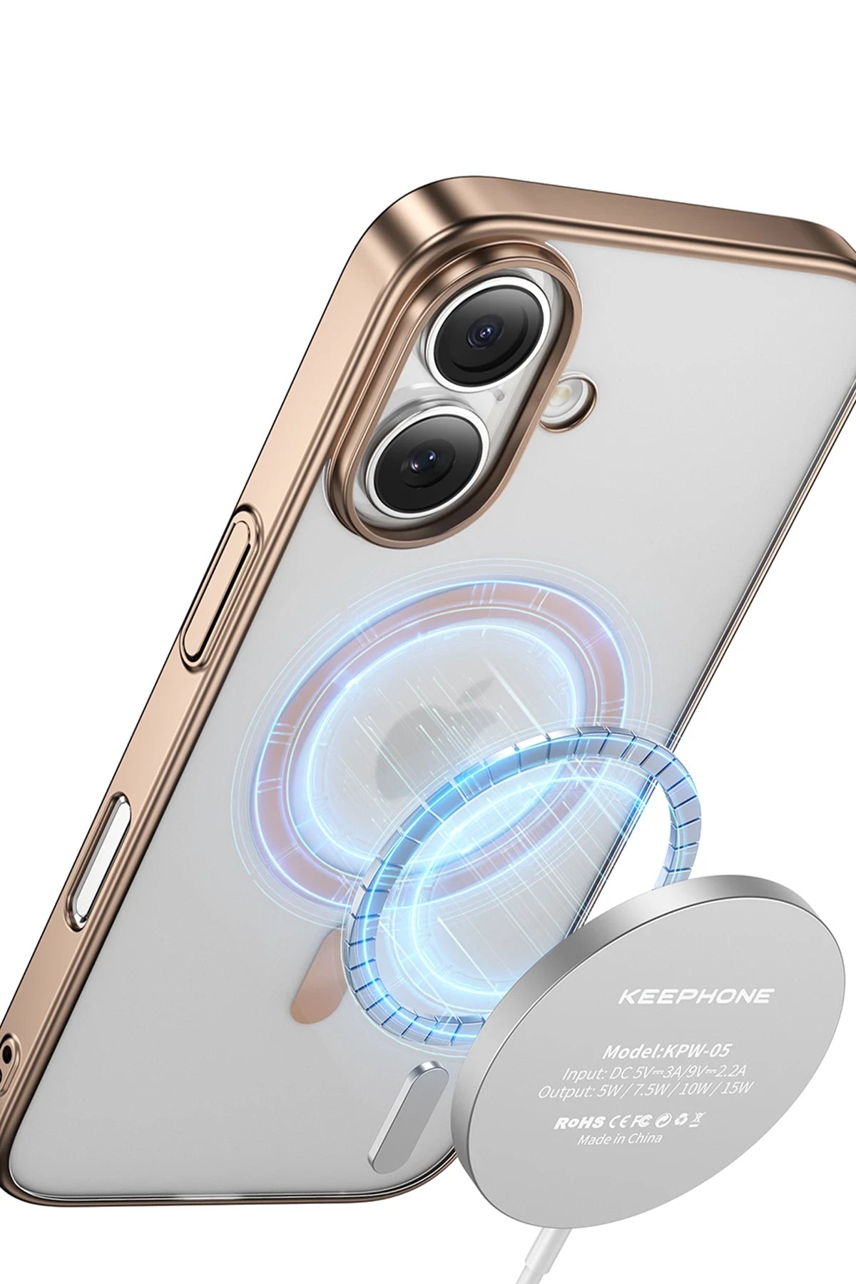 Keephone iPhone 16 Skingrip Magsafe Telefon Kılıfı