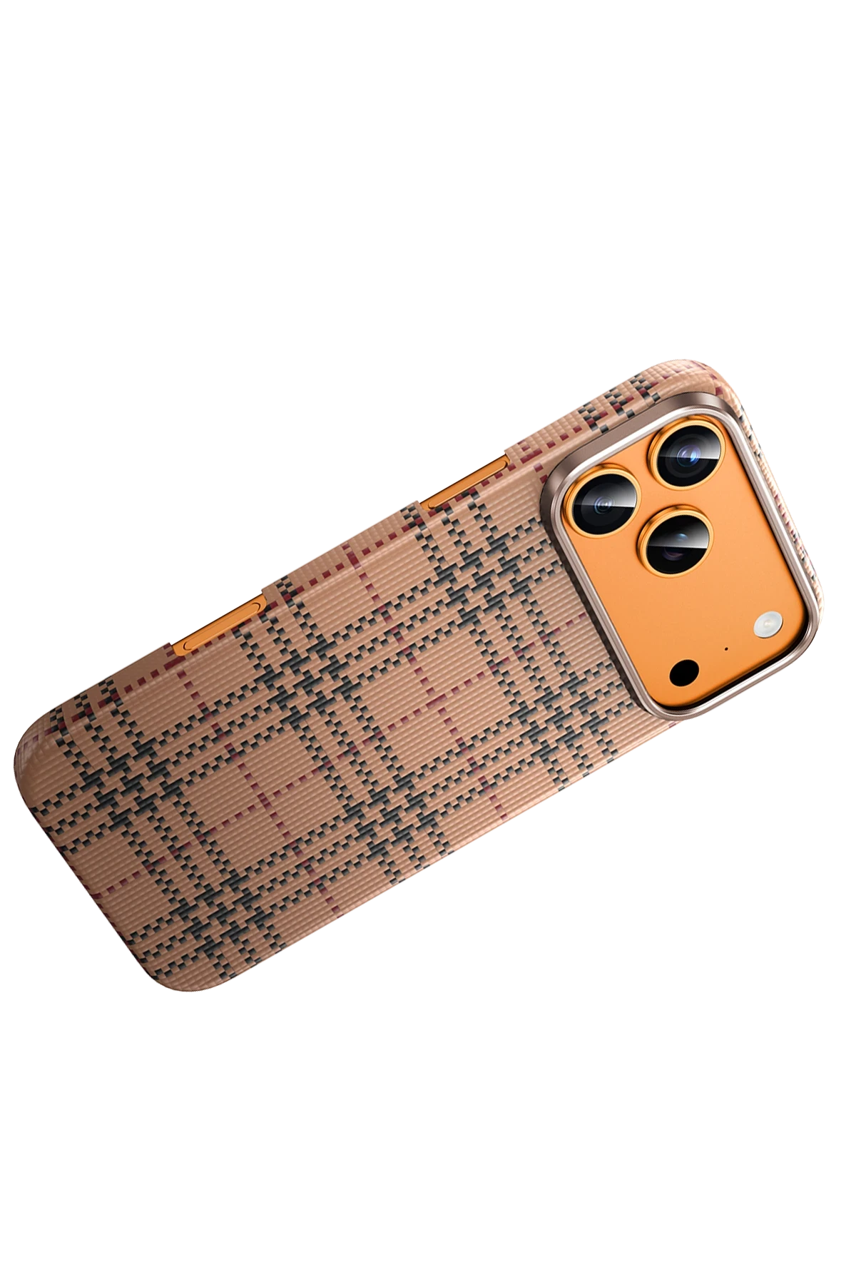 Keephone iPhone 17 Pro Scots Kevlar Magsafe Telefon Kılıfı