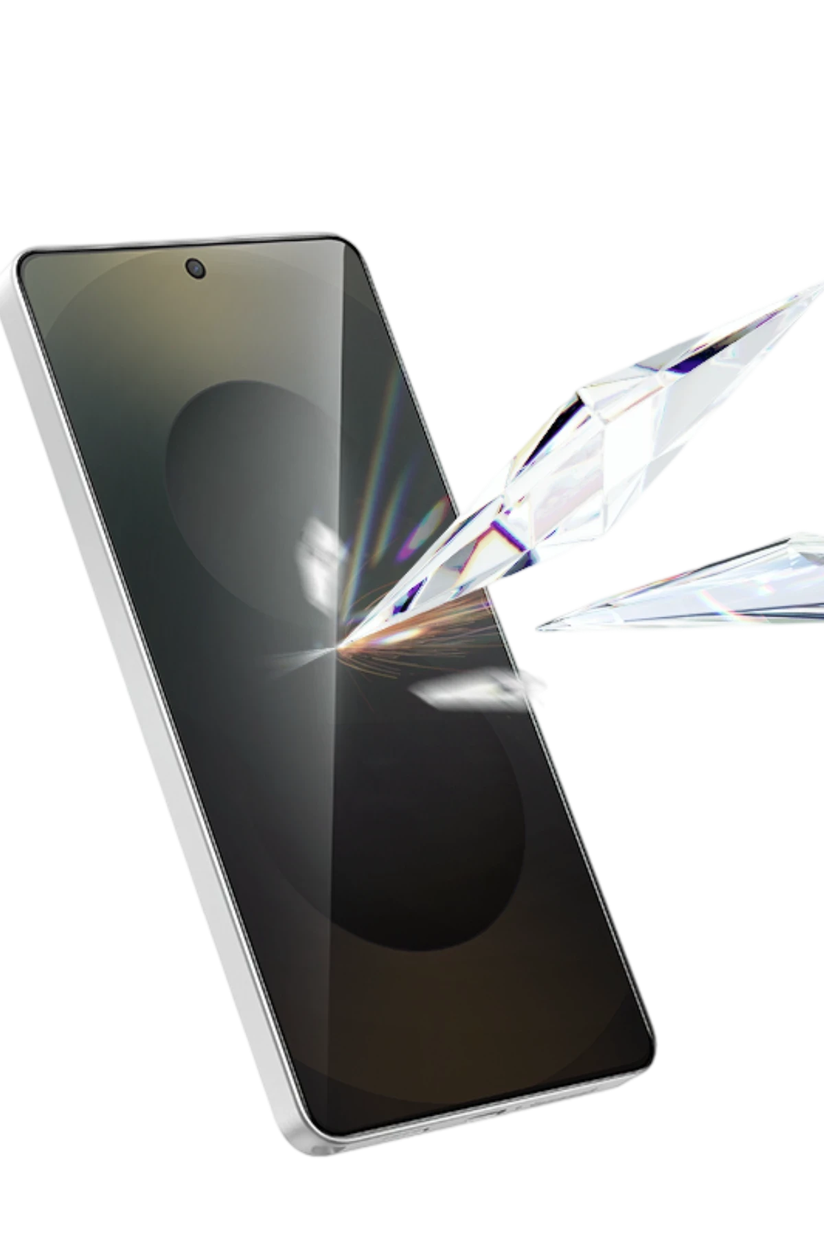 Keephone Samsung Galaxy S26 Plus Delux Privacy 2.5D Hayalet Cam Ekran Koruyucu