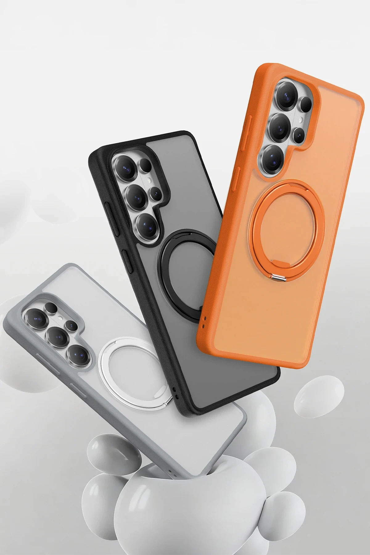 Keephone Samsung Galaxy S26 Ultra Omega Magsafe Standlı Telefon Kılıfı