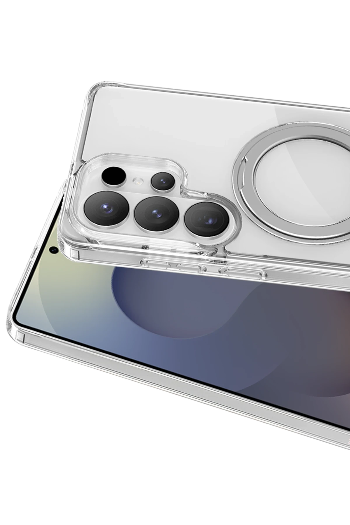 Keephone Samsung Galaxy S26 Ultra Spinring Standlı Magsafe Telefon Kılıfı