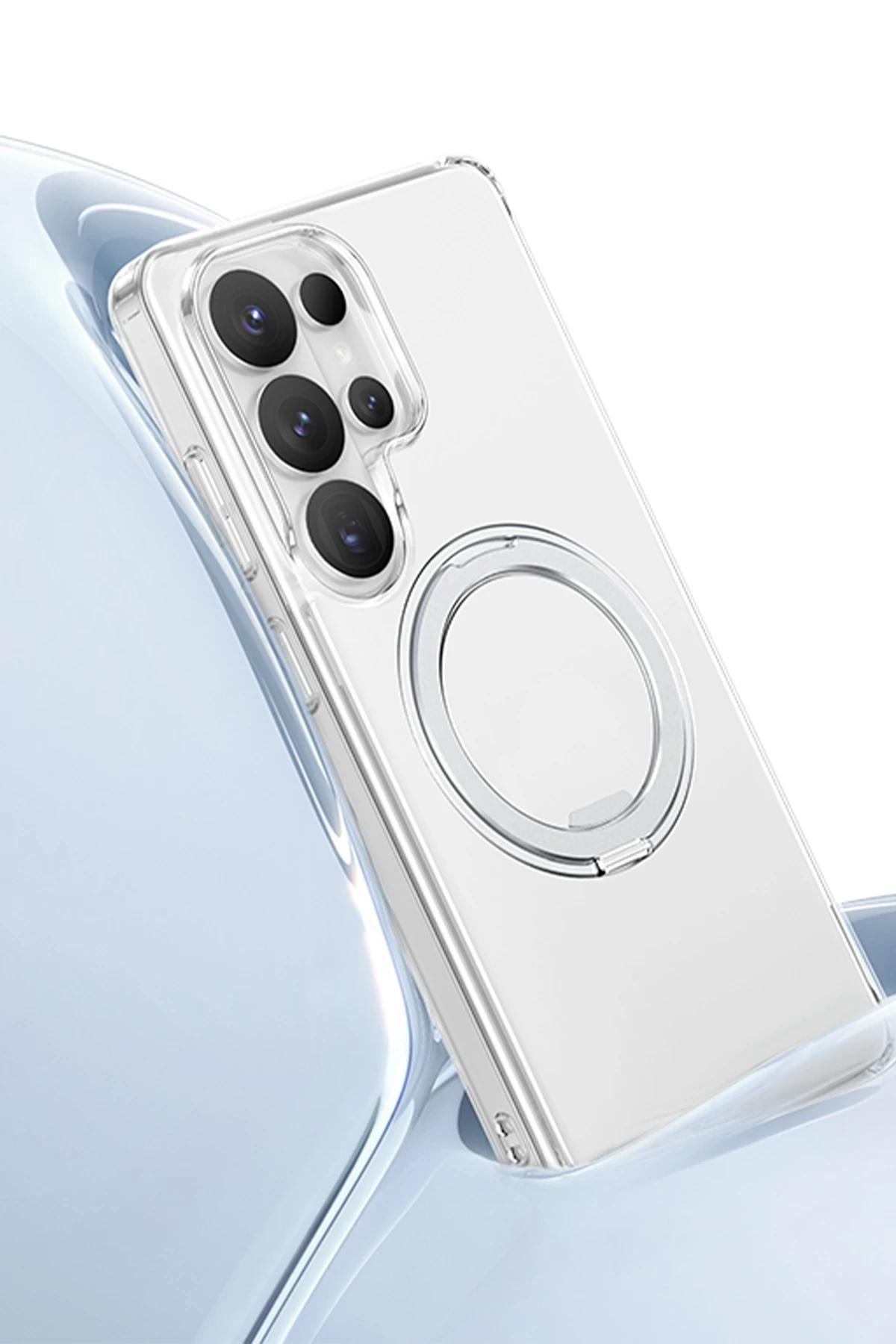 Keephone Samsung Galaxy S26 Ultra Spinring Standlı Magsafe Telefon Kılıfı