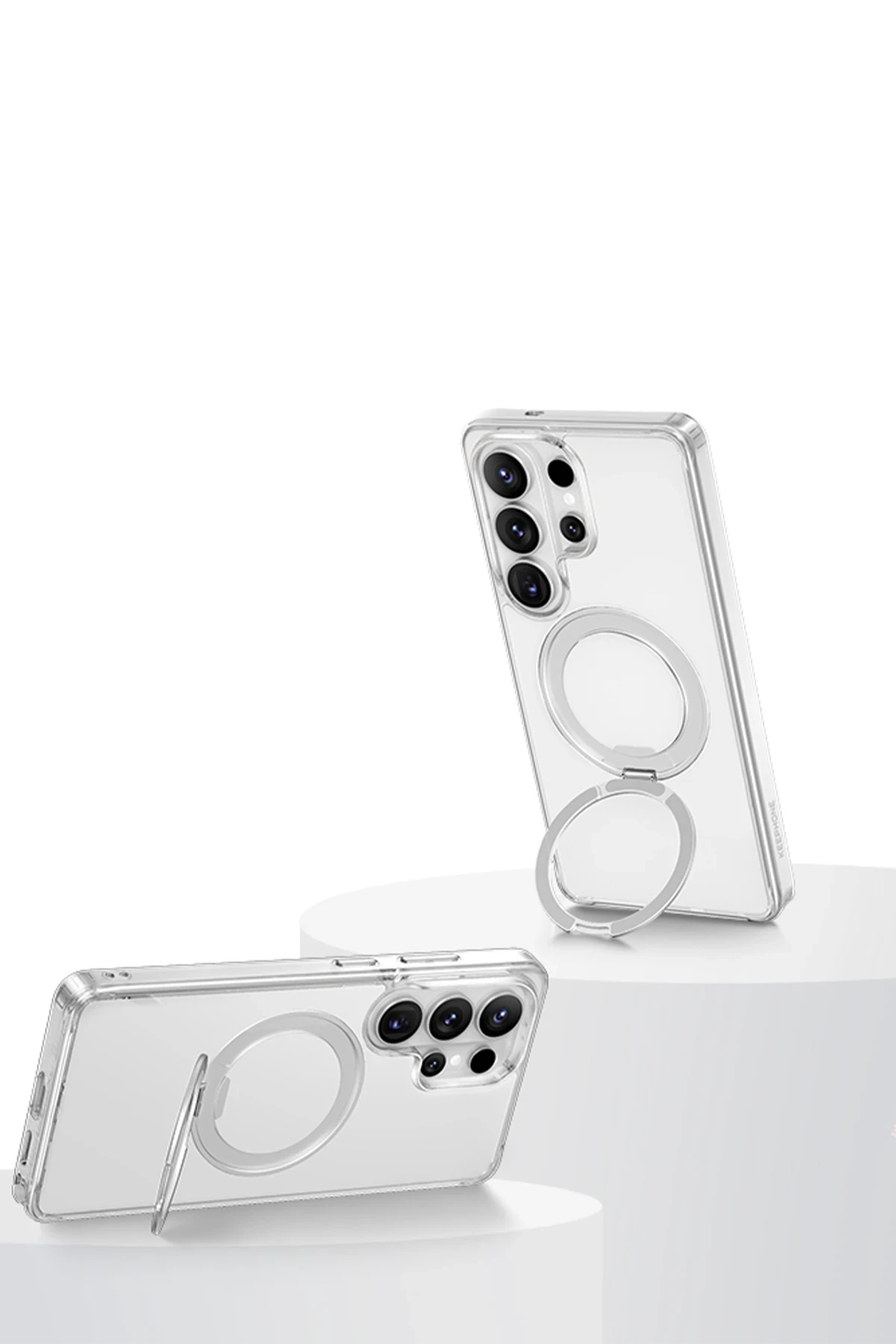 Keephone Samsung Galaxy S26 Ultra Spinring Standlı Magsafe Telefon Kılıfı