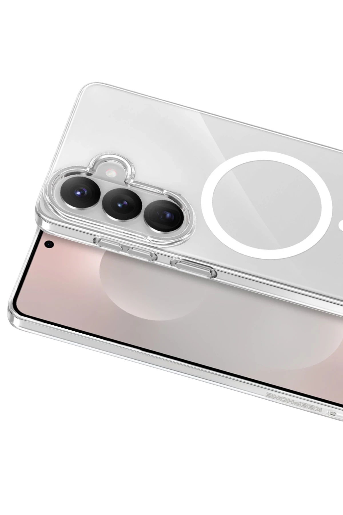 Keephone X-Crystal Samsung Galaxy S26 Slim Magsafe Telefon Kılıfı