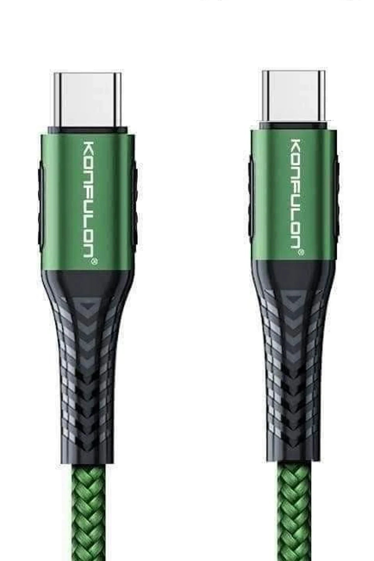 Konfulon DC43 Type-C to Type-C 1M Örgü 60W Hızlı Şarj Kablo