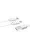 Konfulon S56 2in1 (Lightning-Micro USB) Kablo 1.2M 2.1A