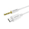Lenyes AX102 Type-C to 3.5mm AUX Audio Kablo 1M