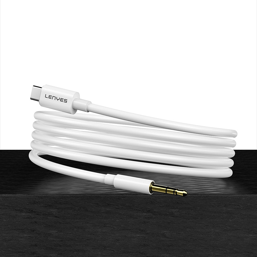 Lenyes AX106 Lightning to 3.5mm AUX Audio Kablo 1M