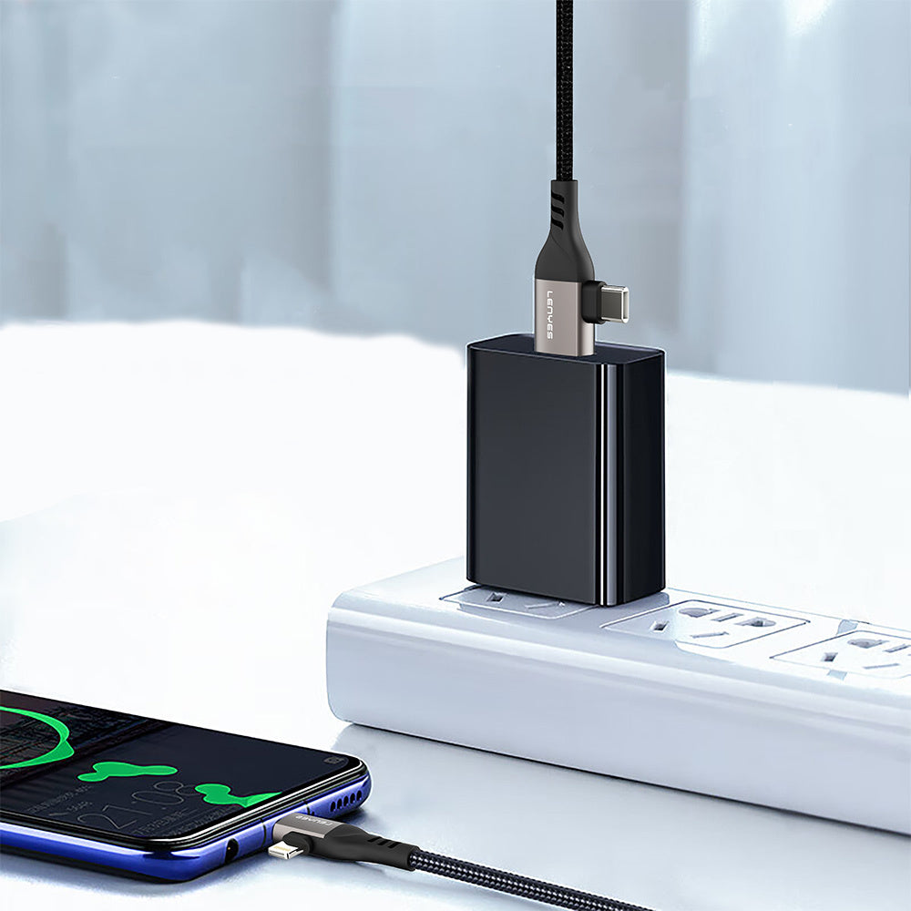 Lenyes LC501 4in1 A+C to C+L 60W 1 Metre Şarj ve Data Kablosu