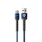 Lenyes LC515 USB-A to Type-C Hızlı Şarj Özellikli Örgülü  3A 1 Metre Data ve Şarj Kablosu
