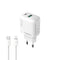 Lenyes LCH91-TC-L Type-C to Lightning GaN Teknolojili PD ve USB Hızlı Şarj Özellikli Şarj Seti 20W