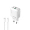 Lenyes LCH93-TC-L Type-C to Lightning GaN Teknolojili PD ve USB Hızlı Şarj Özellikli Şarj Seti 30W