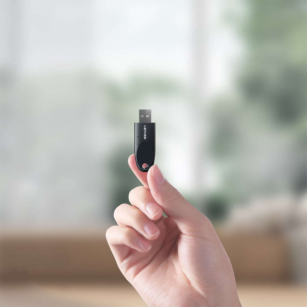 Lenyes LR205 USB Bluetooth 5.1 Class 2 Kablosuz Transmitter Adaptör