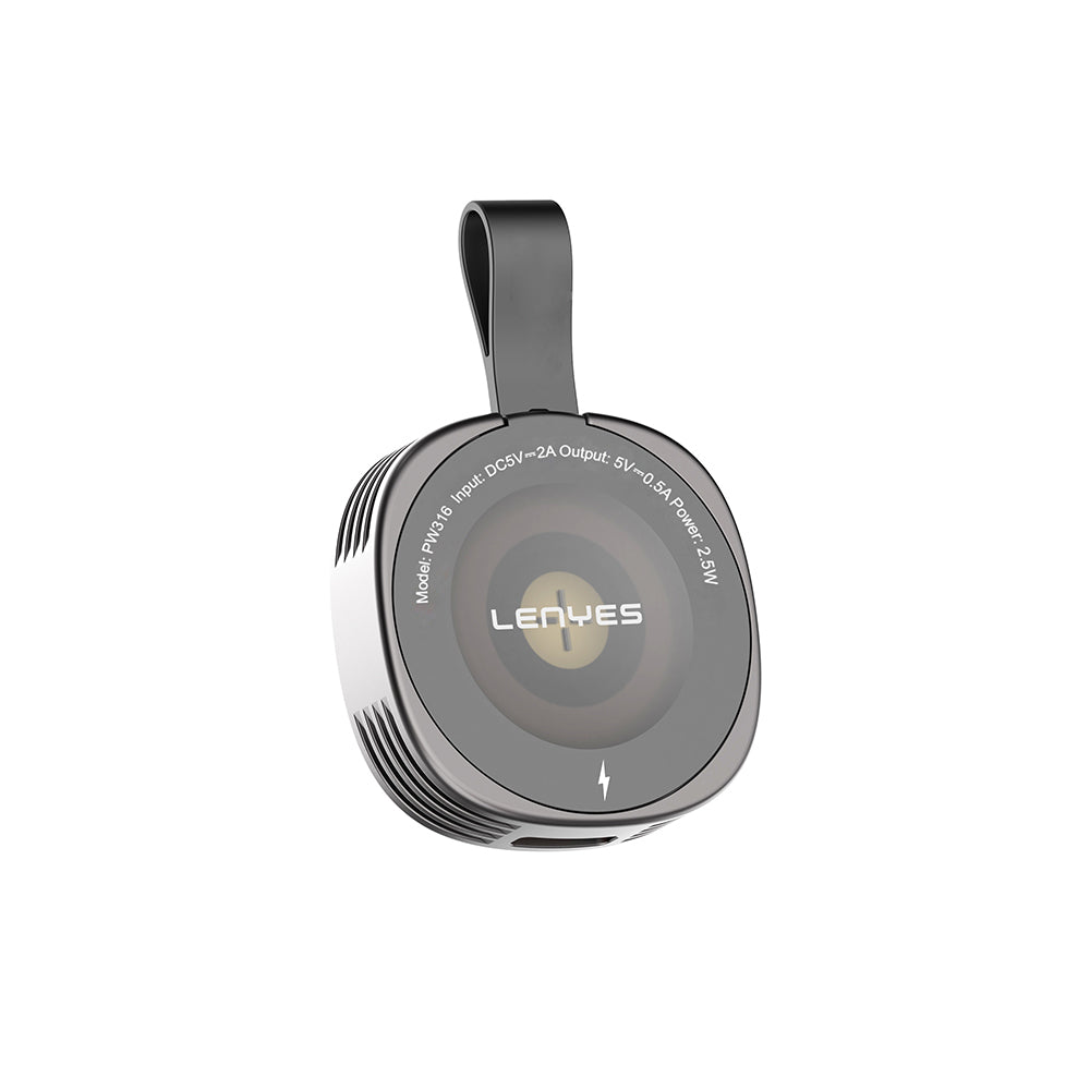 Lenyes PW316 Akıllı Saat Mini Kablosuz Magnetik Şarj Aleti 2.5W