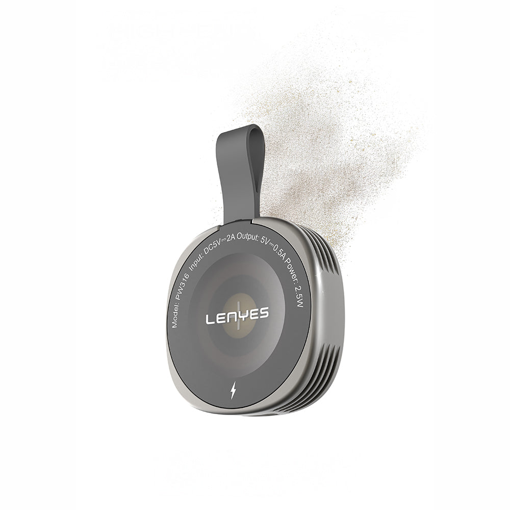 Lenyes PW316 Akıllı Saat Mini Kablosuz Magnetik Şarj Aleti 2.5W