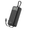 Lenyes PX355D Dijital LED Ekranlı Type-C ve Lightning Kablolu Powerbank 22.5W 30.000mAh